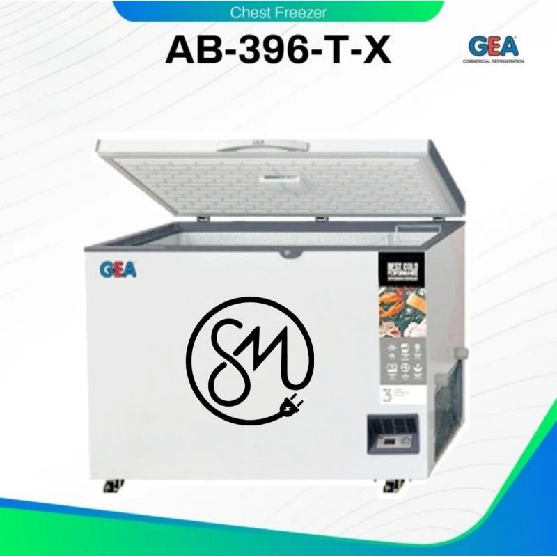 Chest Freezer GEA AB-396-TX 386 Liter AB396TX Freezer Box AB 396 T X