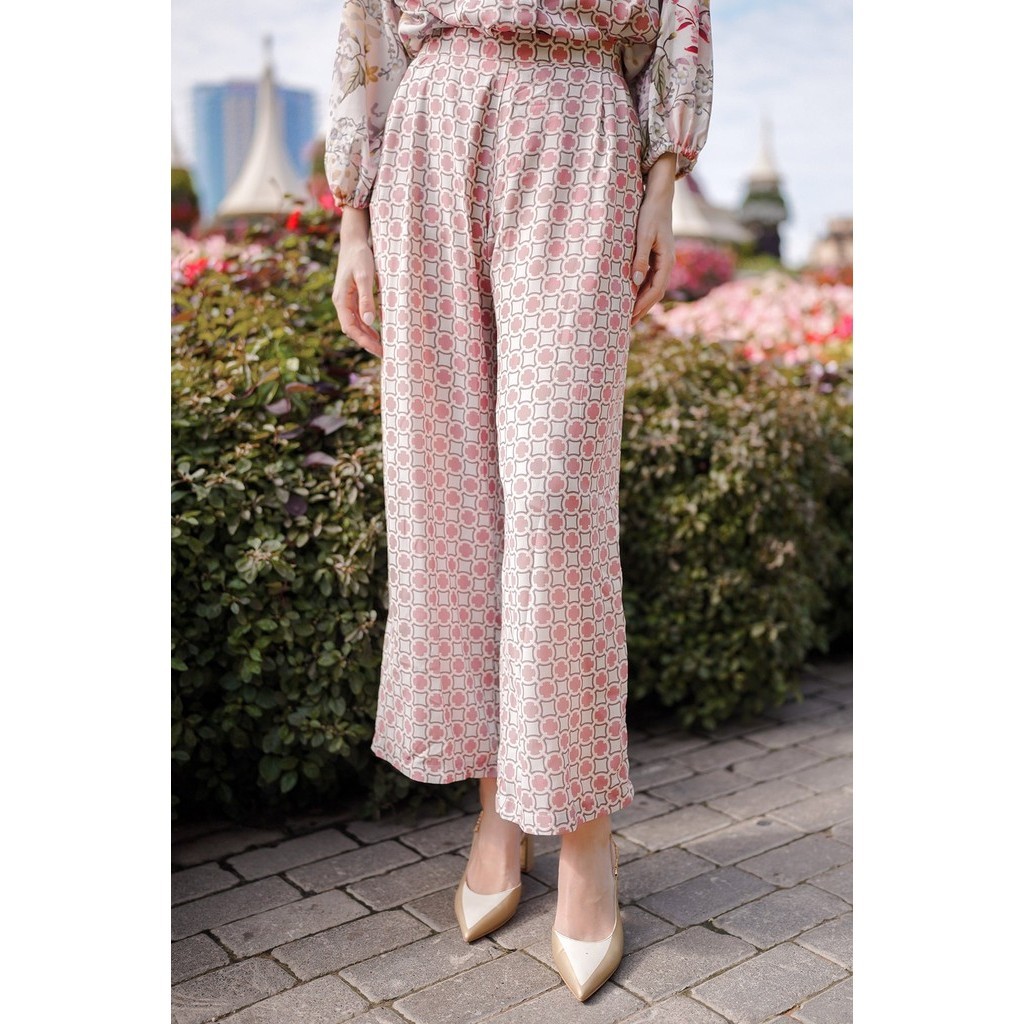 Benang Jarum - Into the Garden Pants - Pink