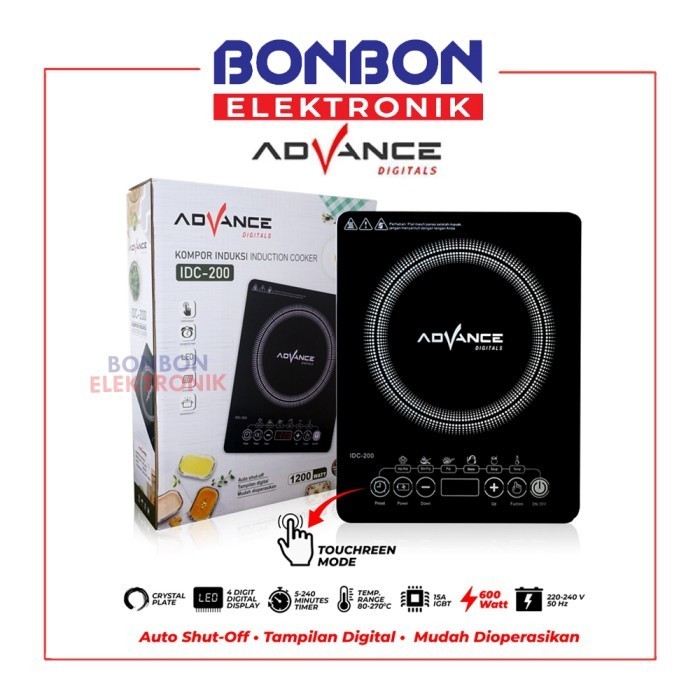 Induction Cooker Idc200 Kompor Listrik Induksi / Idc-200