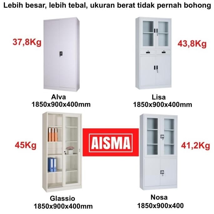 

New Lemari Besi/Baja / Lemari File - Filling Cabinet Stok Terbatas