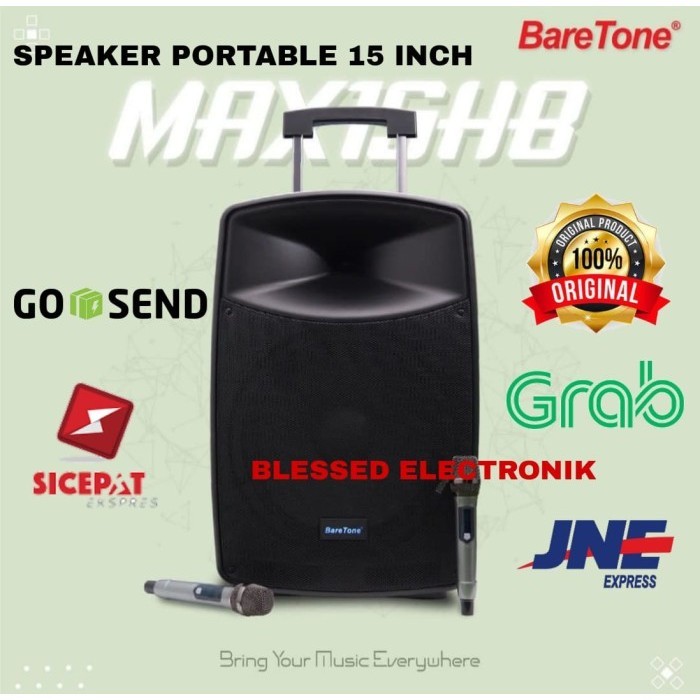 Speaker Baretone 15 Inch Max15Hb Max 15Hb Max 15 Hb Spiker Ori