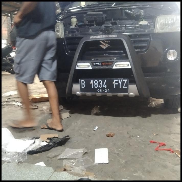 DISKON TANDUK BUMPER GUARD DEPAN MOBIL SUZUKI APV/APV ARENA  