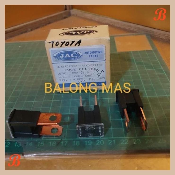 | BLG | FUSIBLE 80A FUSE SEKRENG SEKRING JAC 16002-90005 KIJANG EFI SWIFT