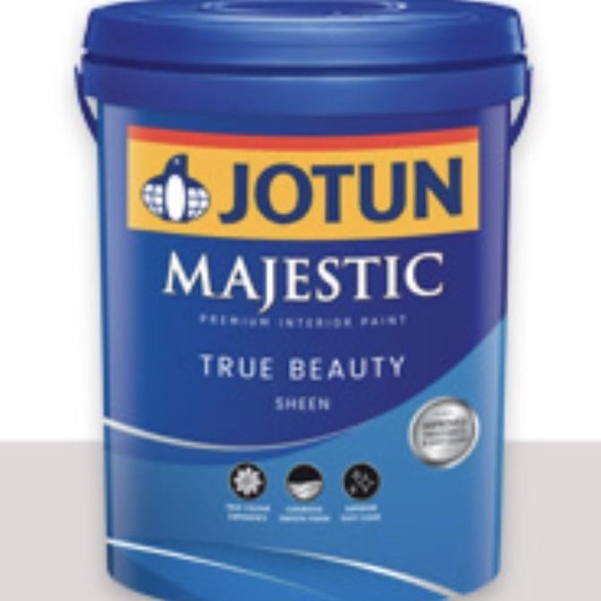 Jotun Majestic True Beauty Sheen 2.5L Cat Tembok Light Granite 2040 Kualitas Premium