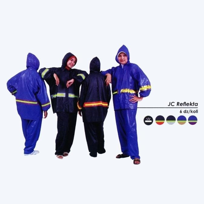 Terlaris Jas Hujan Reflekta / Jas hujan Setelan Reflekta - Elephant Brand