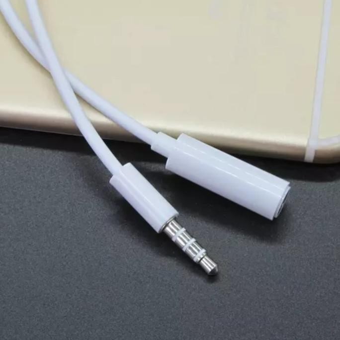 Terbaik aux audio extension cable male to female coolokan jack 3.5mm headphone .,