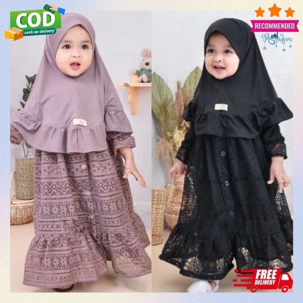 2024 Lebaran Gamis Anak Perempuan Terbaru 2023 Bju Idhul Fitri Gemis Anak Terbaru2024 Gmis Anak2 Tan