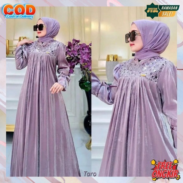 Buat Lebaran Modern Gmis Dewasa Jumbo Remaja Putih Hitam Gamus Perempuan Lebaran2024 Baju Dress Polo