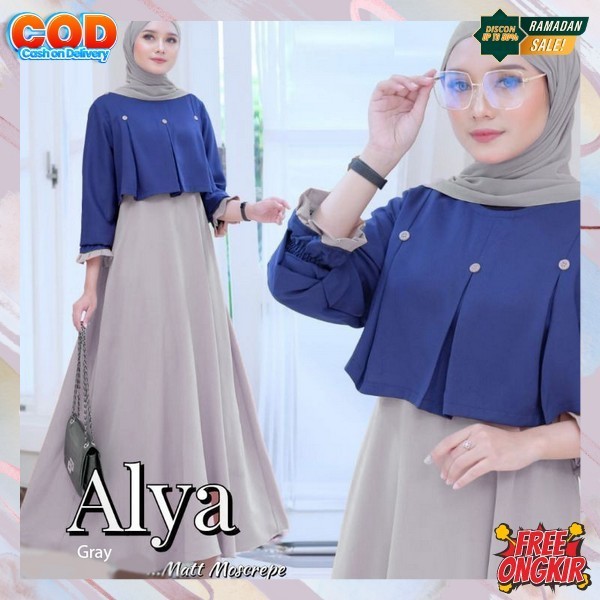 Gmis Dewasa Jumbo Remaja Putih Hitam Gamus Perempuan Lebaran2024 Baju Dress Polos Tanggung Ibu Hamil