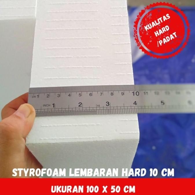 Styrofoam Lembaran Hard Tebal 10 Cm / Sterofoam Lembaran Hard 10 Cm