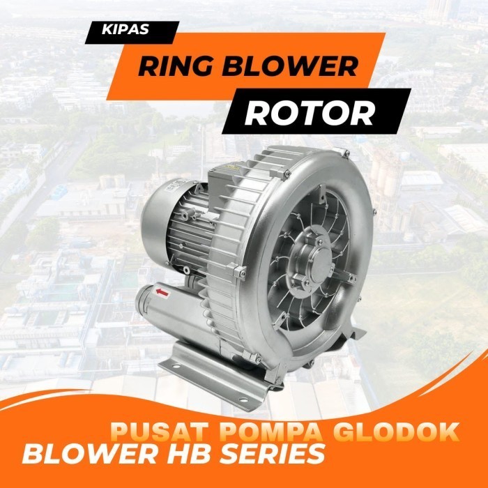 Ring Blower 1,5Kw 2Hp Blower Tambak Udang Ipal Blower Tambak Ikan