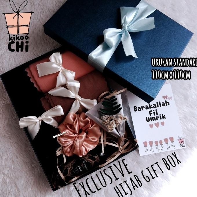 

Kikoochi Gift Box - Hijab Hampers Hadiah Kado Ulang Tahun Istri Wanita