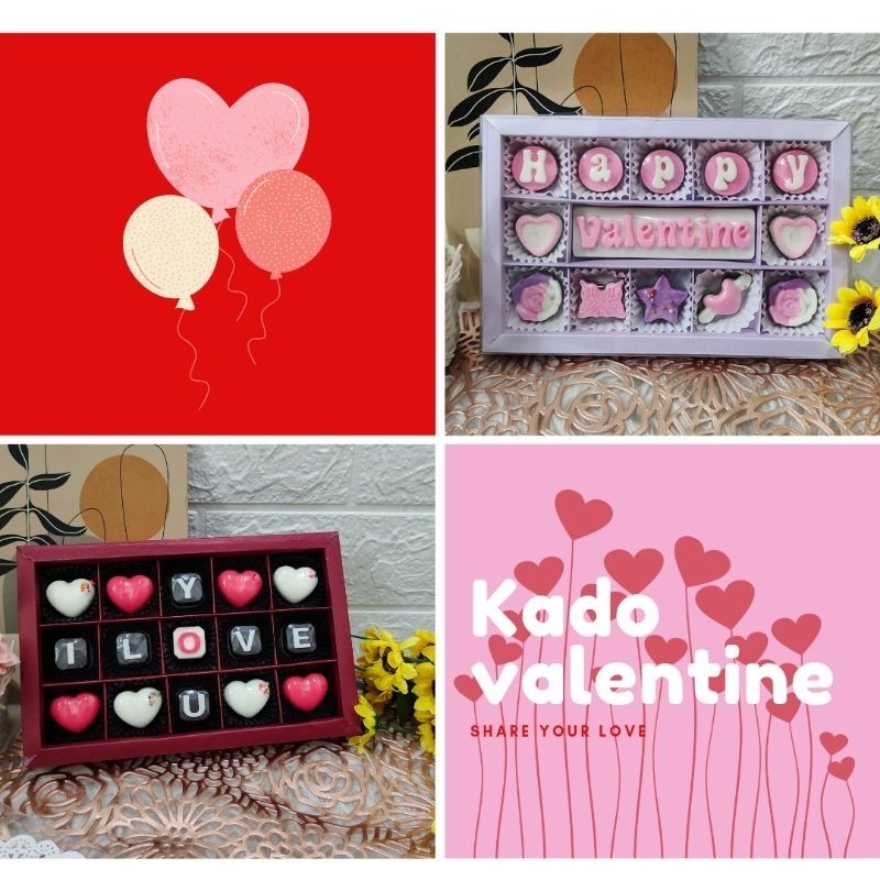 

P8K COKELAT VALENTINE/KADO VALENTINE/KADO HARI KASIH SAYANG BISA CUSTOM WARNA DAN TULISAN SX7