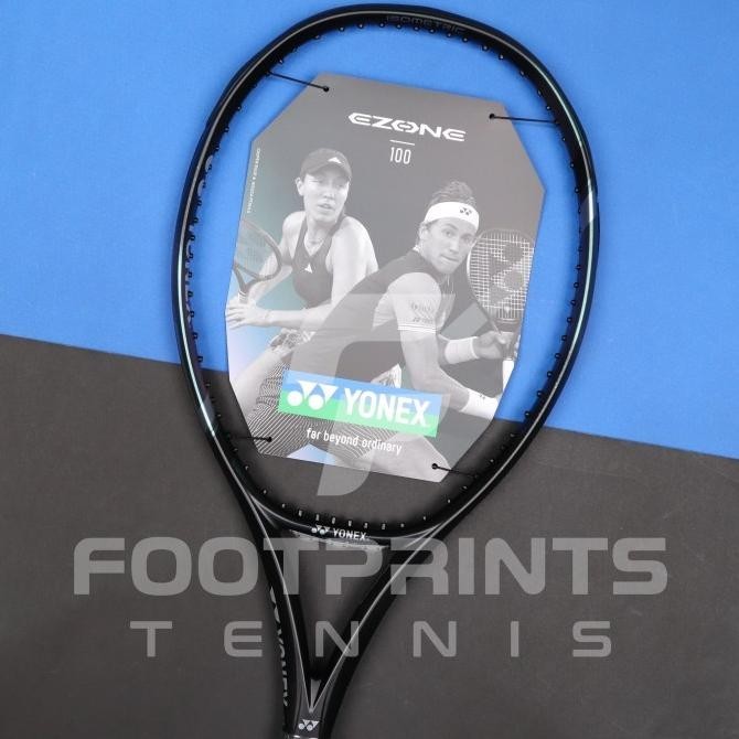 Raket Tenis Yonex Ezone 2024 Aqua Night Black 100 Tennis Racket 300 Gr Terbaru
