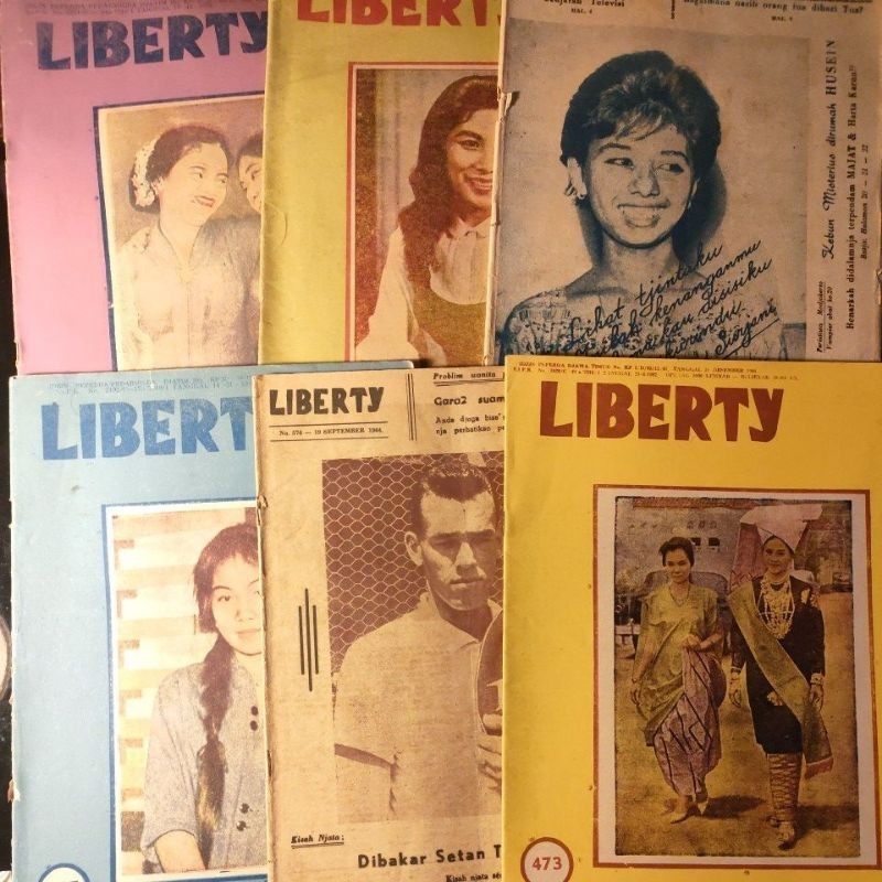 Majalah Jadul Lawas LIBERTY 1960s