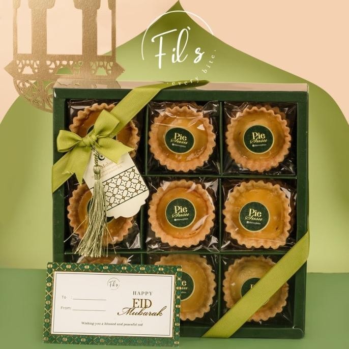 

Pie Susu / Hampers Lebaran / Bingkisan Lebaran / Pie Susu Mini Isi 27
