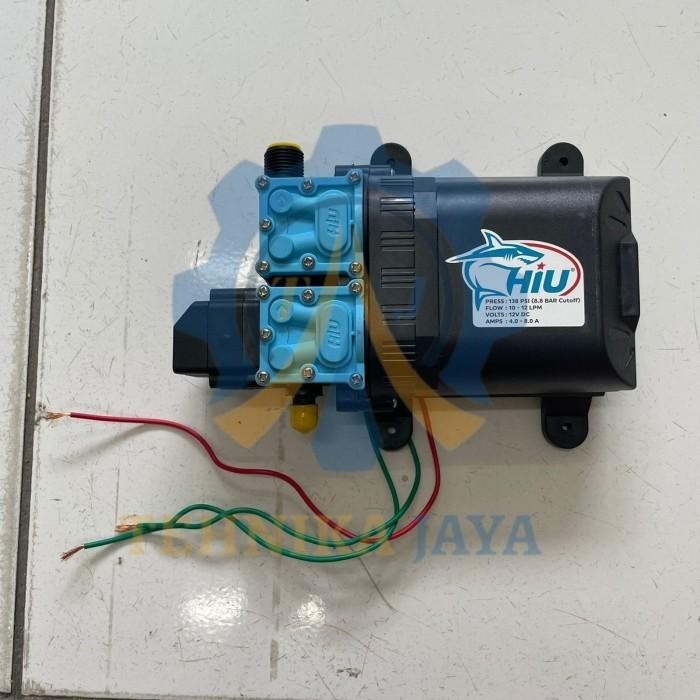 Pompa DC HIU Dual Pump 12V 138PSI 100W Dual Power Berkualitas