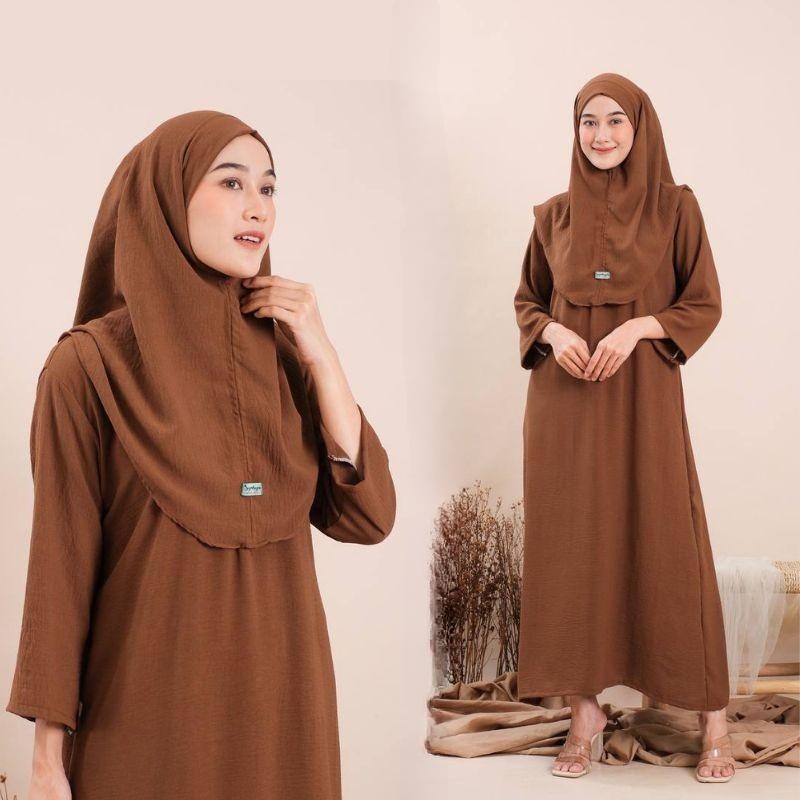 Baju Gamis Syari Dress Kondangan Busui Baju Gamis Syari Terbaru 2024 Bju Pengajian Kekinian Games Mu