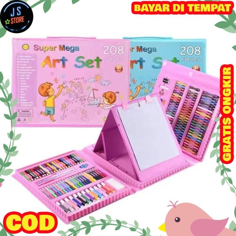 

HOT Set Alat Gambar Anak Crayon - Gambar Pensil Warna 208 SF55