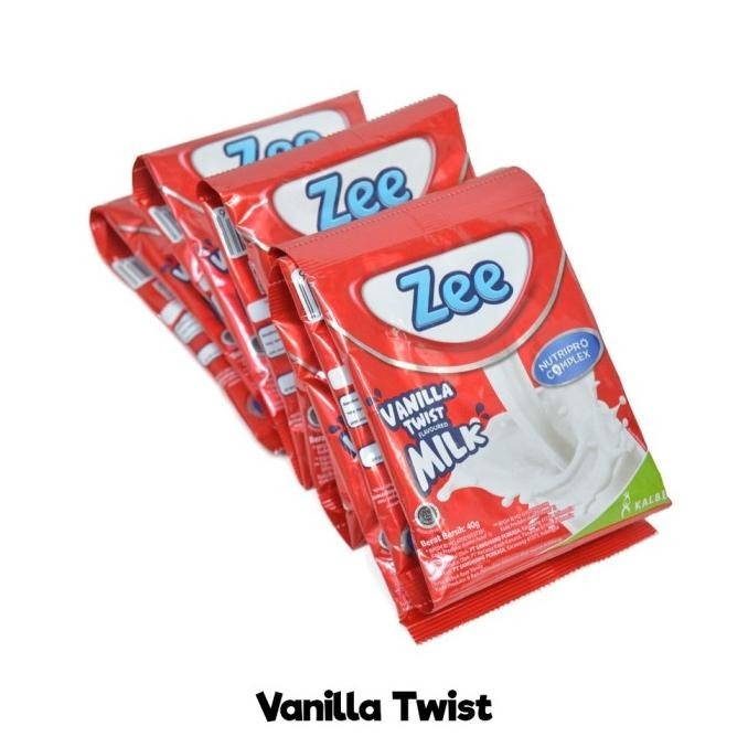 

Big Sale Zee Susu Bubuk Coklat dan Vanila sachet renceng (10pcs x 40gr) - Vanilla