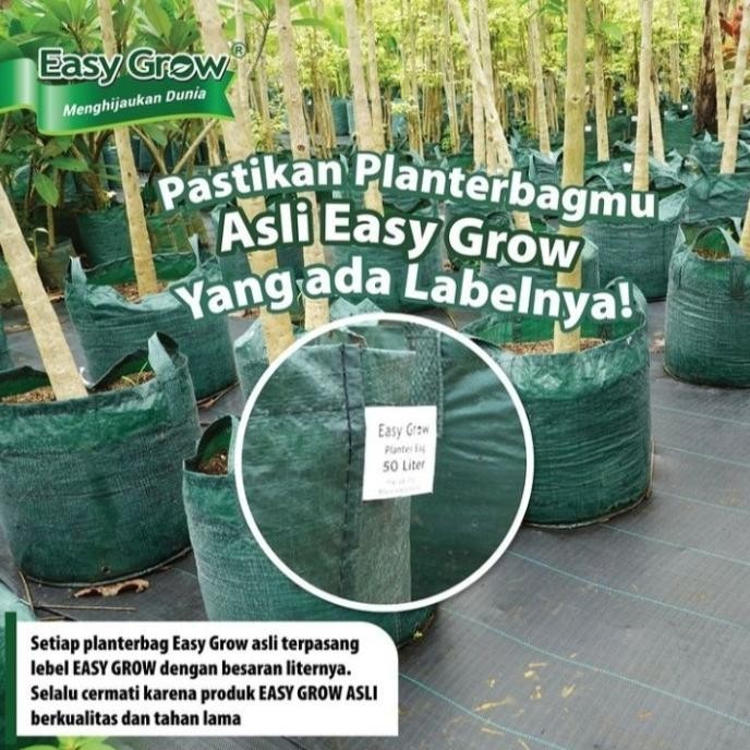 Berkualitas PLANTER BAG 200 LITER EASY GROW / PLANTERBAG / PLATER BAG TAMAN / PLA 