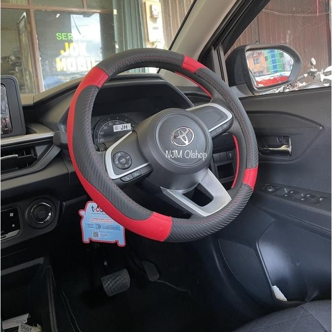 Sarung Stir Mobil Agya - Ayla / Cover Stir Mobil Brio Satya - Brio Rs