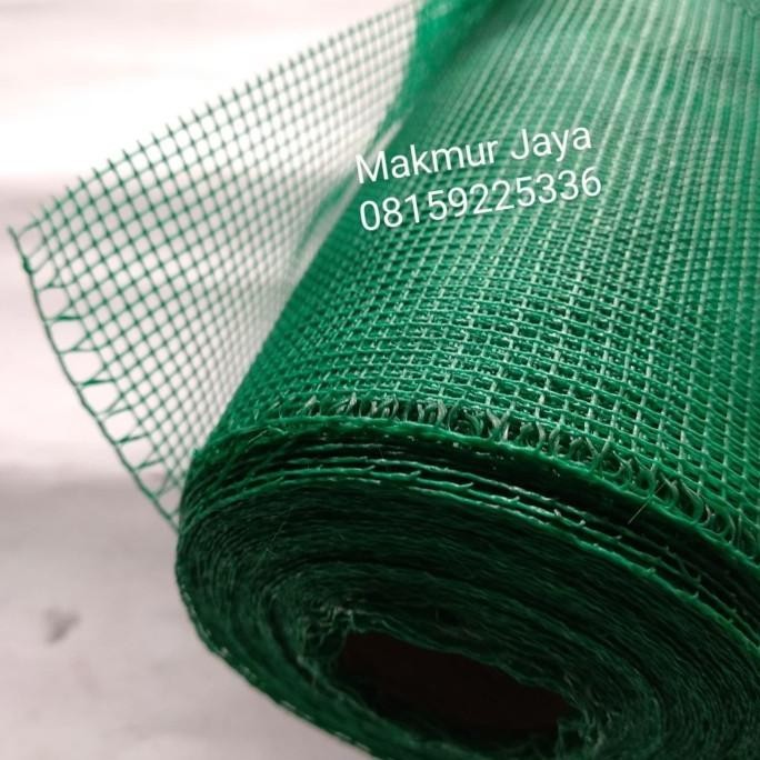 Kawat Nyamuk Plastik Hijau / Kain Kasa Nyamuk Nilon Nylon / Serat Kasa