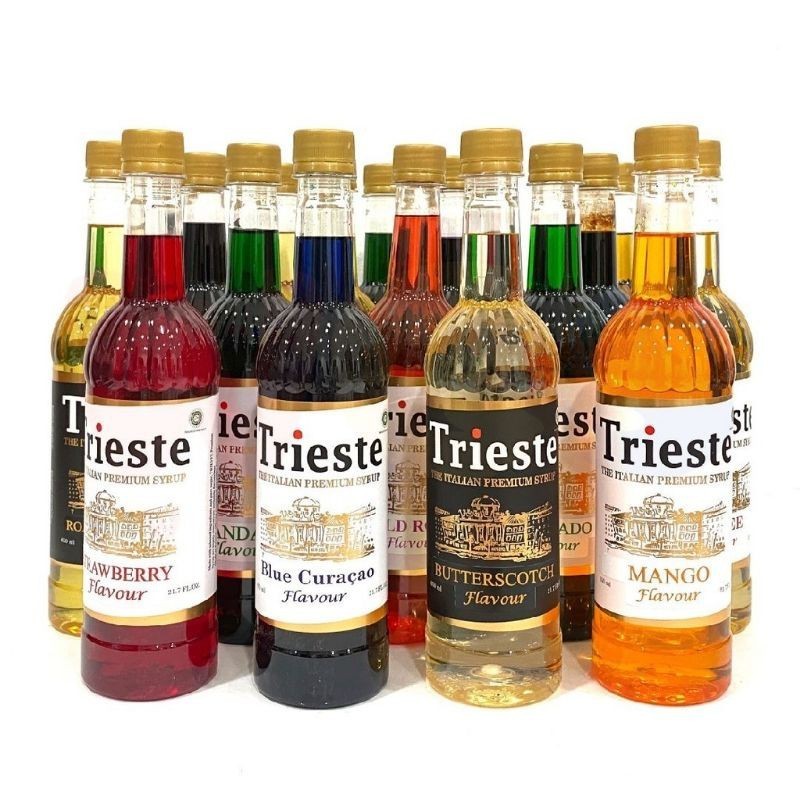 

TRIESTE ITALIAN PREUM SYRUP 650ML TRIESTE SIRUP