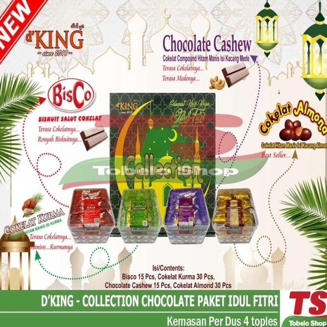 

Dking Assorted Collection Chocolate Paket Lebaran Idul Fitri Pengiriman Cepat