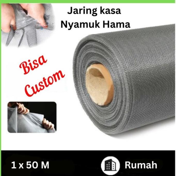 Jaring Kasa Anti Nyamuk Serangga Jendela Pintu Kamar Kelambu Tirai