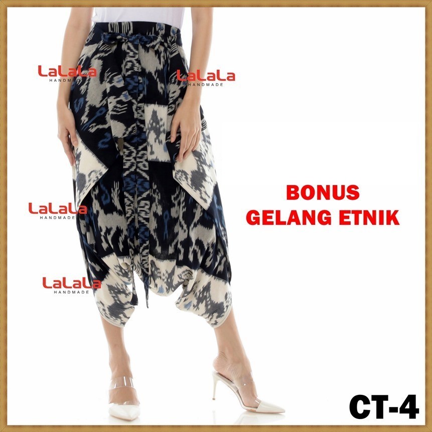 [ONLINE EXCLUSIVE] Celana Kulot Tenun Celana Etnik Kulot Tenun Etnik