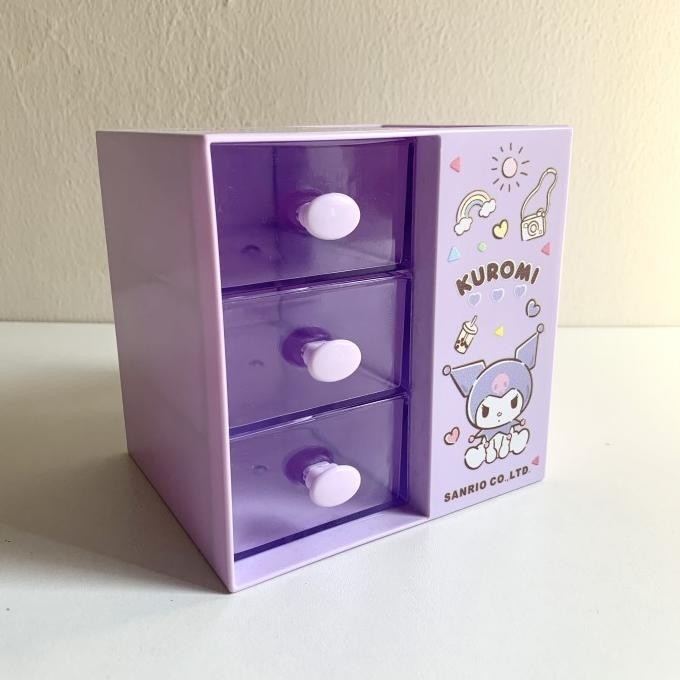 

Laci 3 Tingkat Karakter Kuromi My Melody Cinnamoroll Pompompurin