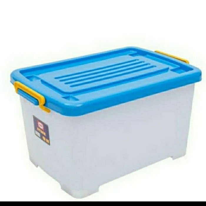 Container Box 70 82 95 130 150 Liter/ Box Container Dengan Roda