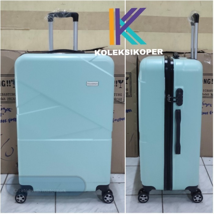 Koper Polo 28 Inch Fiber Abs Kuat Ukuran Paling Besar Roda Putar