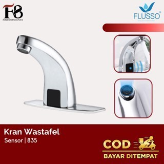 Flusso Kran Wastafel Sensor Otomatis / Keran Wastafel Tanpa Listrik