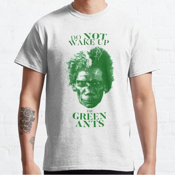 Baju Kaos where the green ants dream