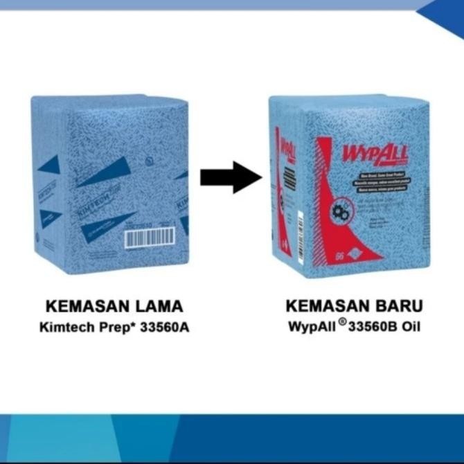 Kimtech Blue Prep Kimberly Clark 33560 / Wipers Blue (Per Pax) | Tokokini