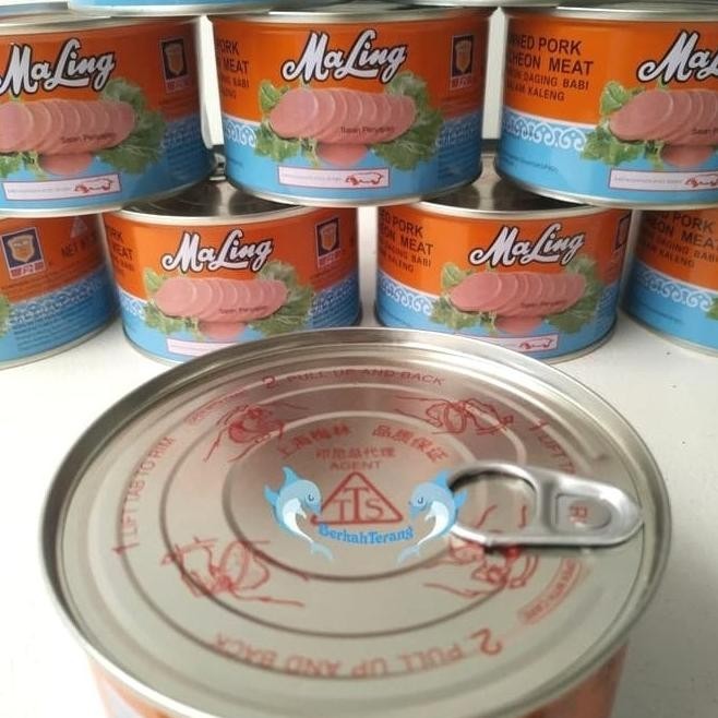 

Maling Luncheon Pork 397Gr / Daging Babi Ham / Ma Ling / Maling Kaleng | Legaza