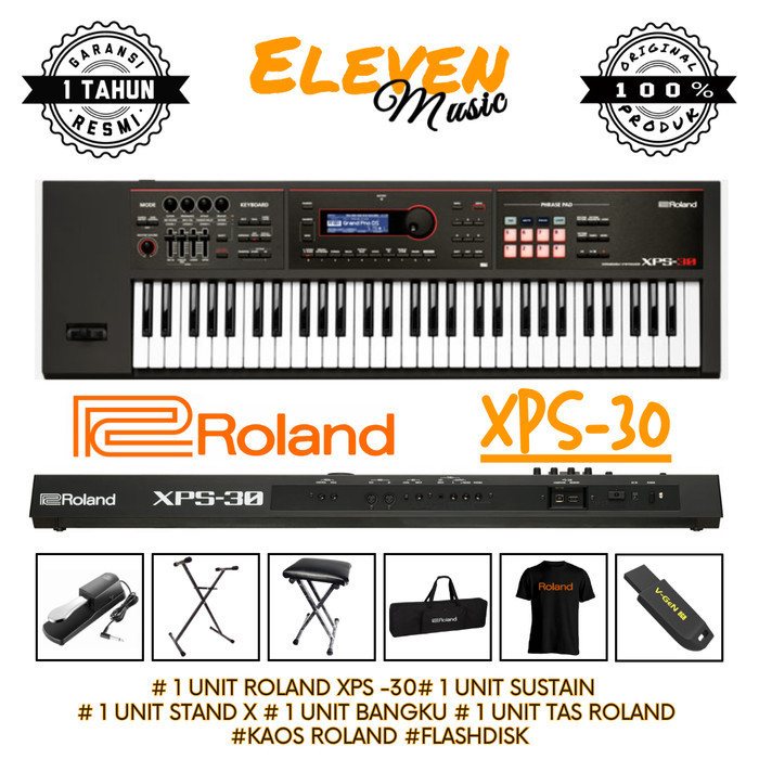 NEW Roland XPS-30 Expandable Synthesizer Keyboard Roland XPS30