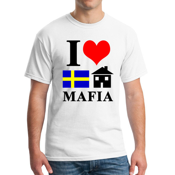 Kaos I Heart Swedish House Mafia T-Shirt DJ EDM, Disk Jockey Musik Clubbing Katun Combed 20s DISTRO 