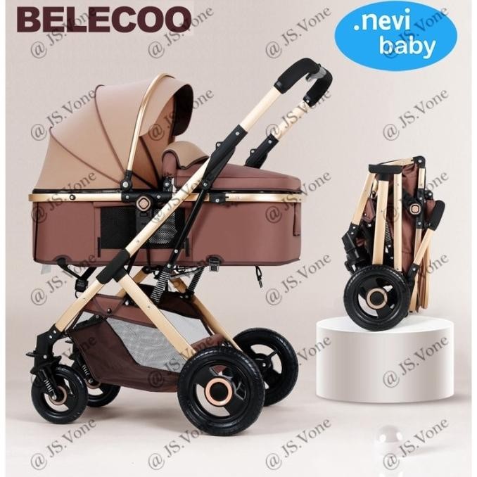 Stroller Cabin Size Belecoo X Nevi Baby / Kereta Dorong Bayi Aditpernanda12