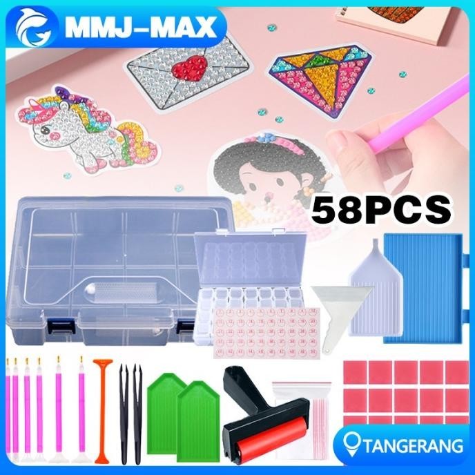 Set Alat Lukisan/5D Diamond Painting Set/Alat Untuk Diamond Painting