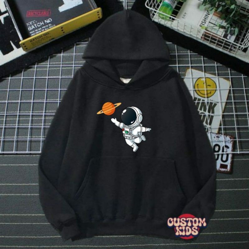 sweater hoodie anak Astronot
