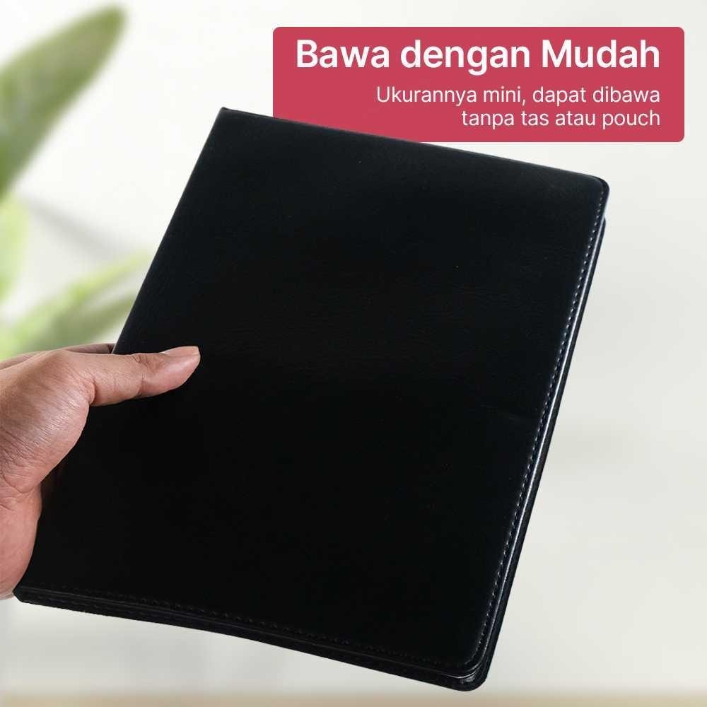 

Buku Catatan Harian Notebook Diary Cover Kulit 80 Halaman