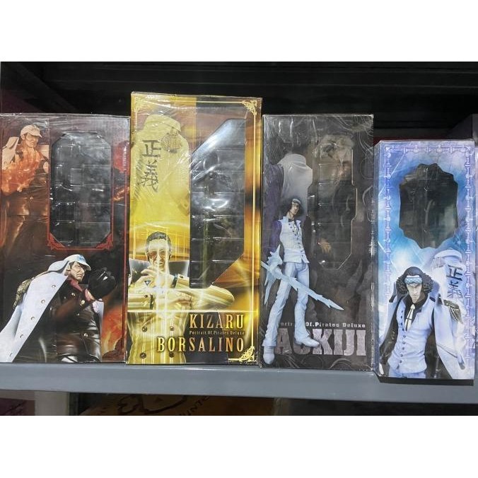 PVC Figure POP DX One Piece Admiral Akainu Kizaru Aokiji