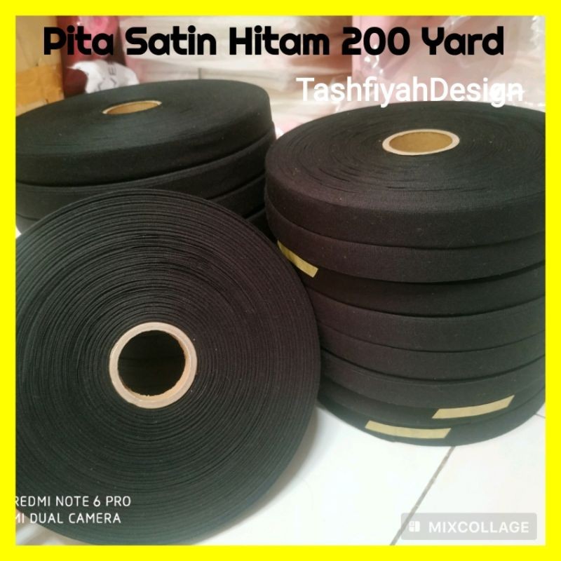 

Pita Label Katun Polos Hitam 2cm 1cm 2,5cm premium