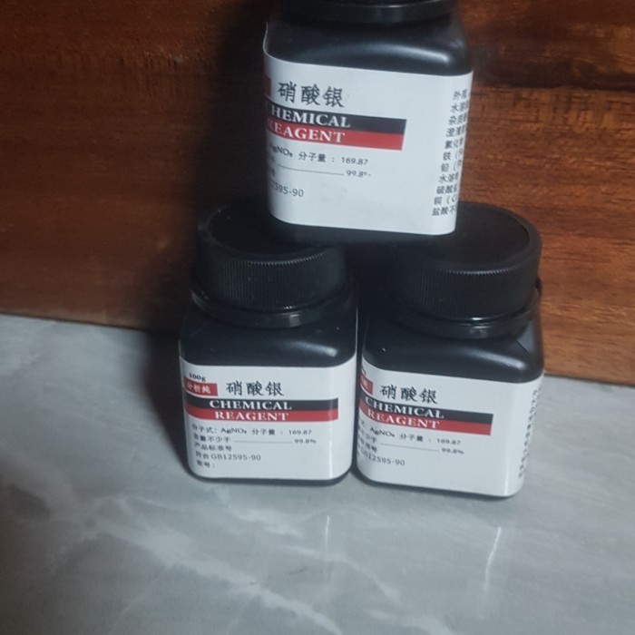 Silver Nitrate Silver Nitrat Agno3 Bahan Kimia Analys