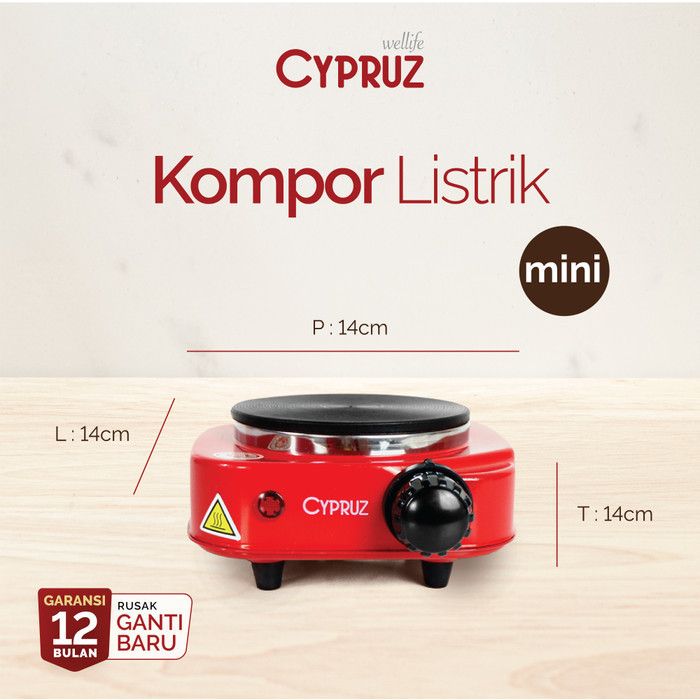 Cypruz Kompor Listrik Mini
