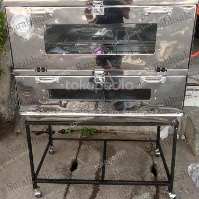 Terjangkau Oven Gas Stainless Steel Type 90X55X70 Via Ekpedisi Sundayblessing