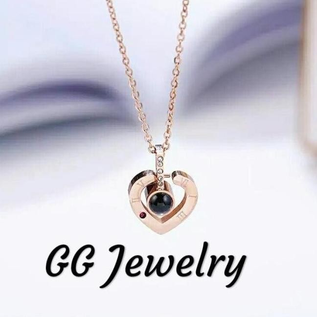 [New Ori] Kalung 100 Bahasa I Love You Love